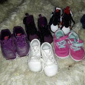 Lot of kids shoes